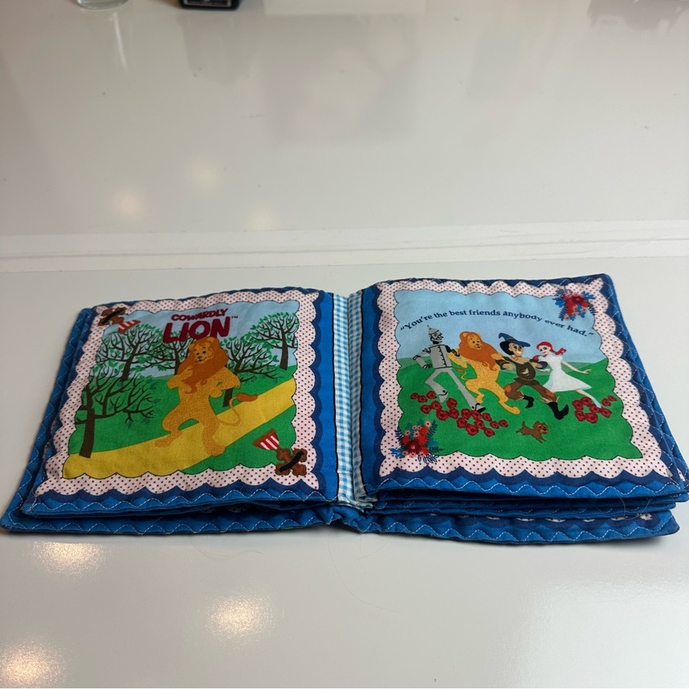 Vintage 80s–90s Wizard of Oz Soft Cloth Storybook FabricNurserycoreCollector - Picture 3 of 6